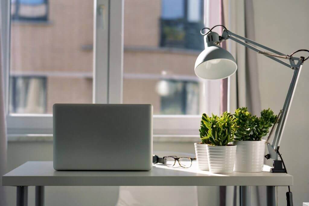 perfect office desk for home of commercial office