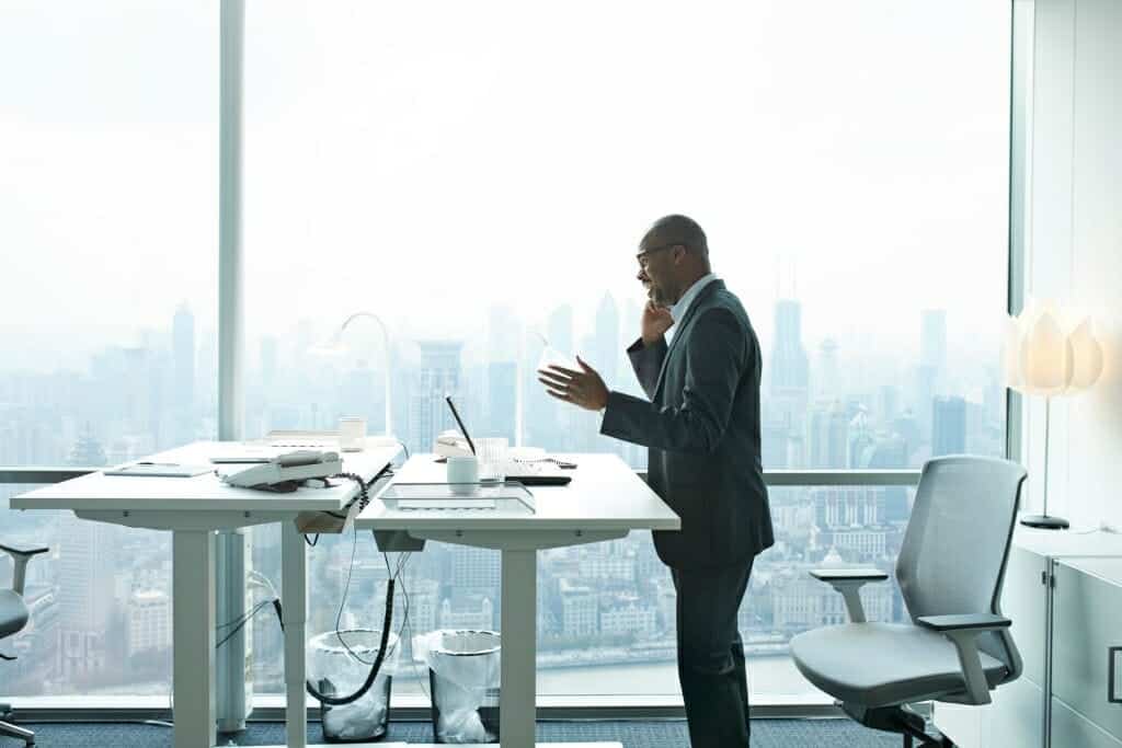 sit to stand desks