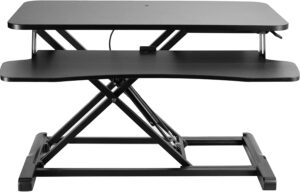 Cover picture for If you’re looking to improve your office ergonomics, the VIVO 32 inch Desk Converter might be just the product you need product review article
