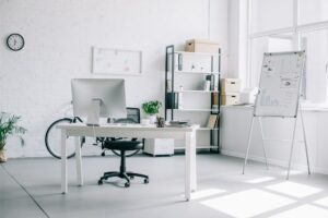 image of office space with furinuter in the article: Top Essential Office Furniture Picks: Create Your Perfect Workspace