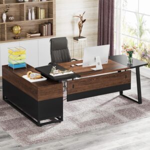 The Benefits of an L-Shaped Office Desk