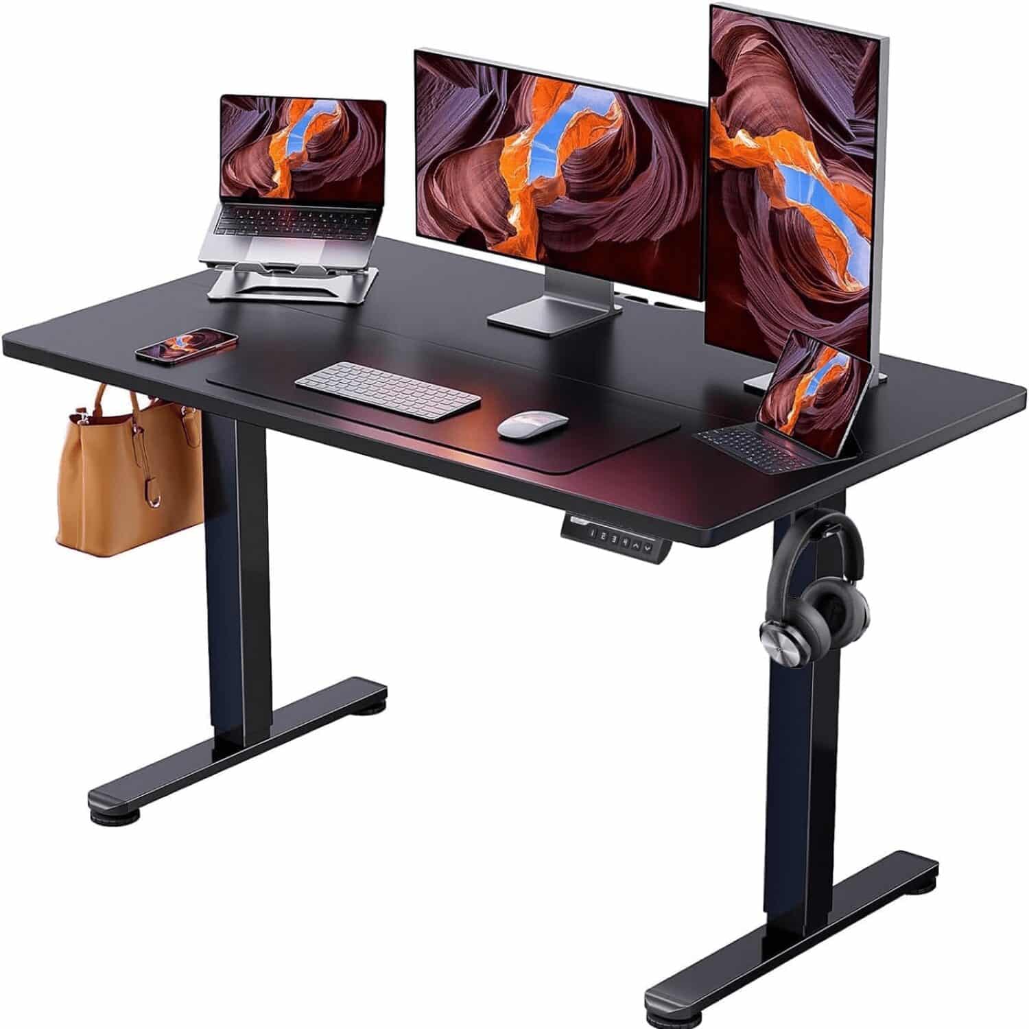 Image of ErGear Height Adjustable Electric Standing Desk Shop office furniture from Essential Office Furniture
