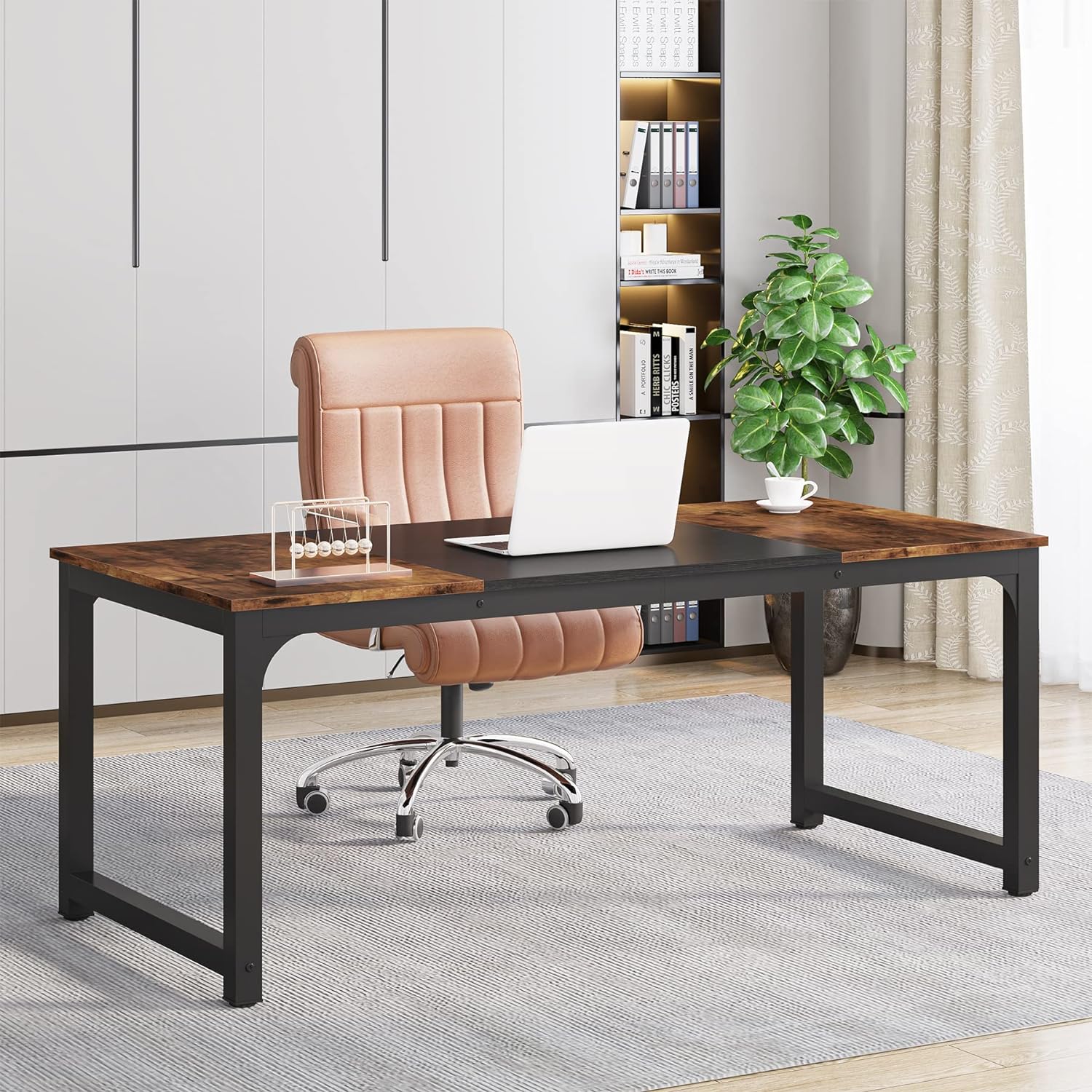 Image of Tribesigns Modern Computer Desk