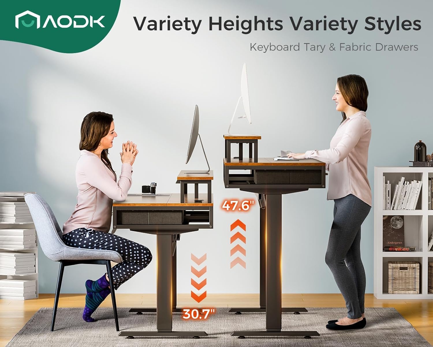Image of AODK Electric Standing Desk by Essential Office Furniture
