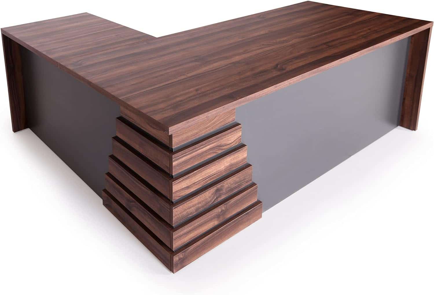 Image of Casa Mare 71" Wood Office Furniture Set of 3pcs from Essential Office Furniture