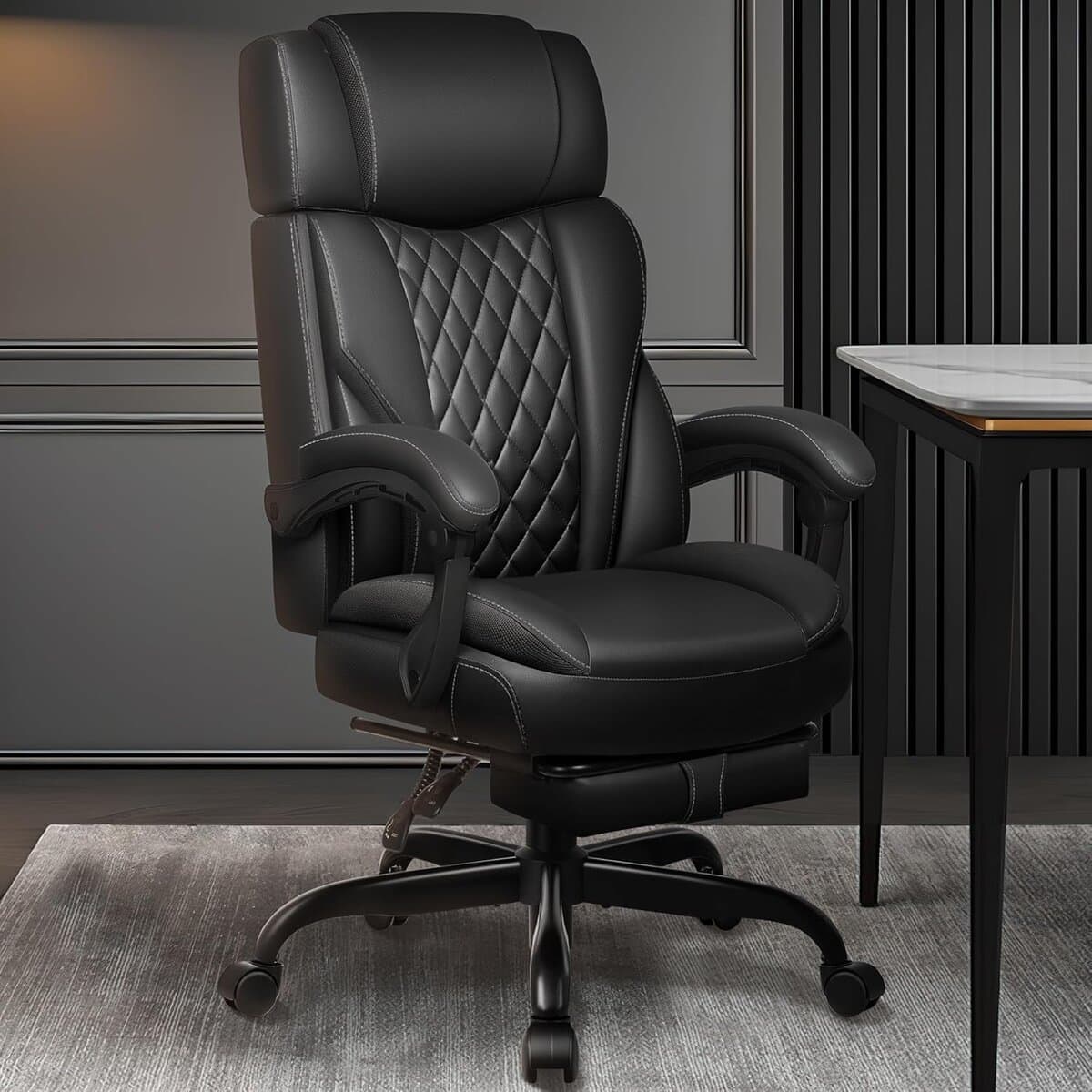 Executive Leather Office Chair