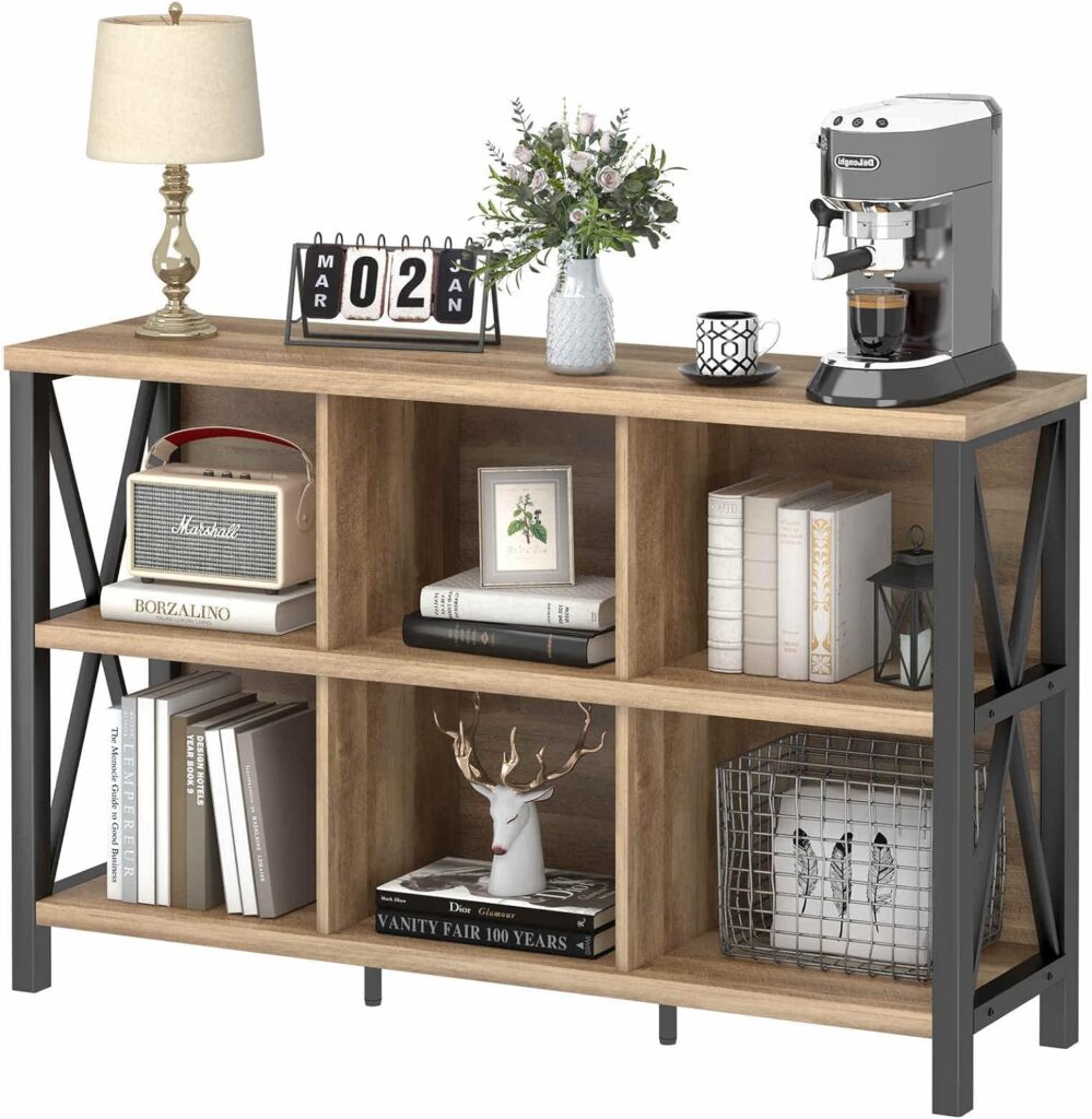 Image of FATORRI 6 Cube Storage Organizer with Shelf from Essential Office Furniture