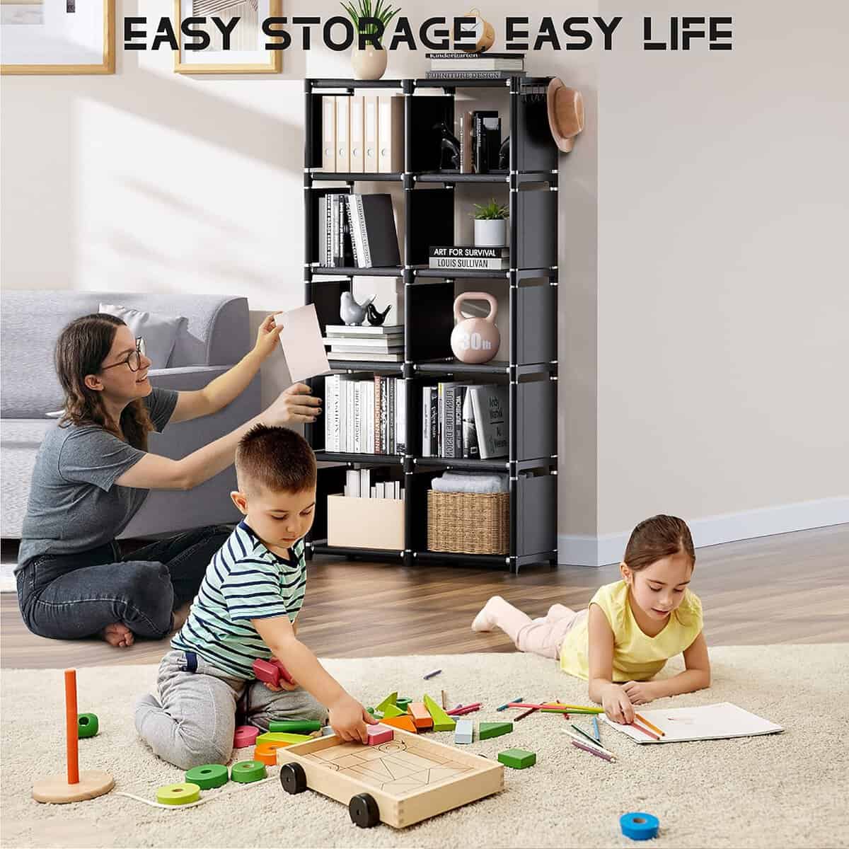 Mavivegue 12 Cube Book Shelf