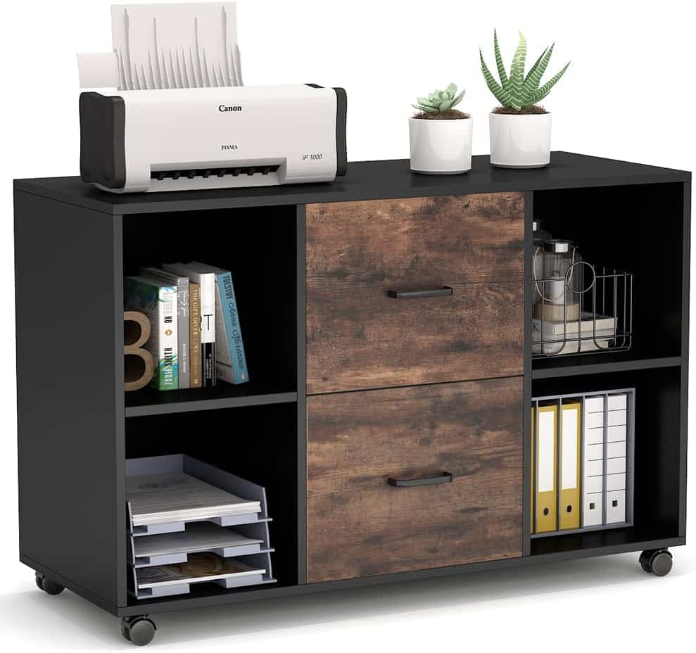 Image of Tribesigns 2 Drawer File Cabinet from Essential Office Furniture