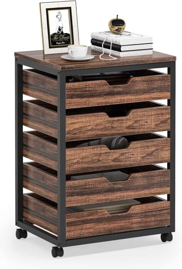 Image of Tribesigns 5 Drawer Chest from Essential Office Furniture