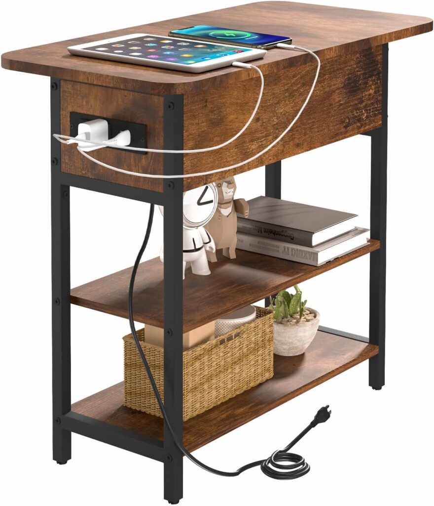 Image of Yoobure End Table with Charging Station from Essential Office Furniture