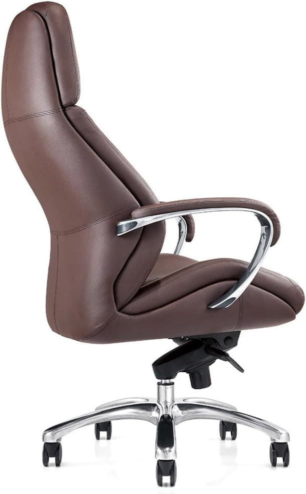 Zuri Furniture Gates Genuine Leather Executive Chair