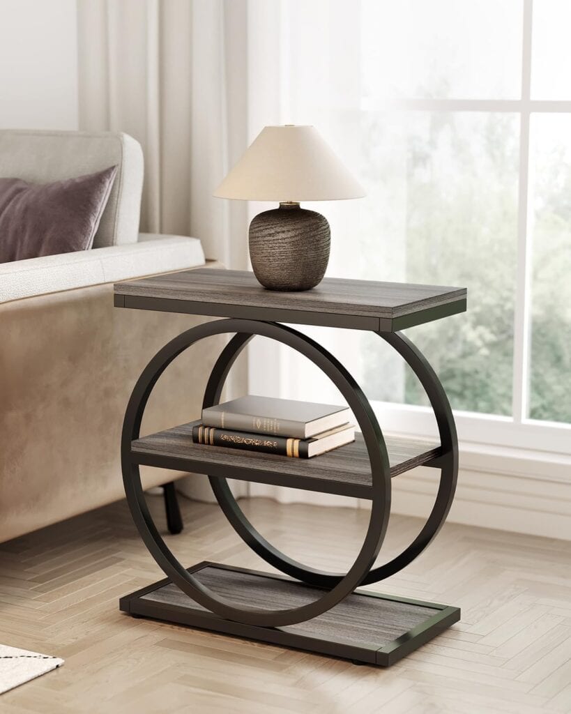 LITTLE TREE End Table, 3-Tier Side Table