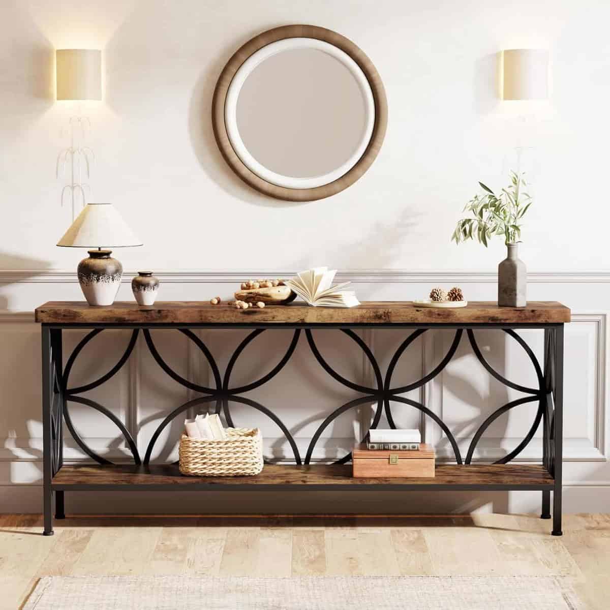 Tribesigns 70.9-Inch Narrow Sofa Table