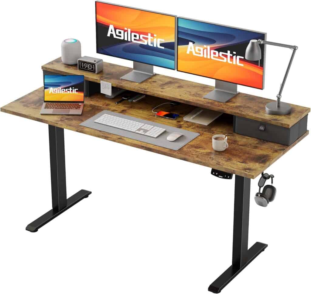 Agilestic 40‑Inch Electric Standing Desk