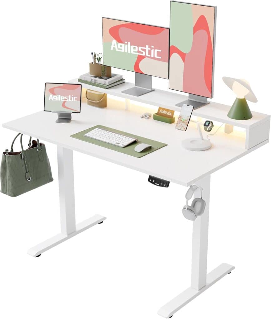 Agilestic 55″ x 24″ Electric Standing Desk