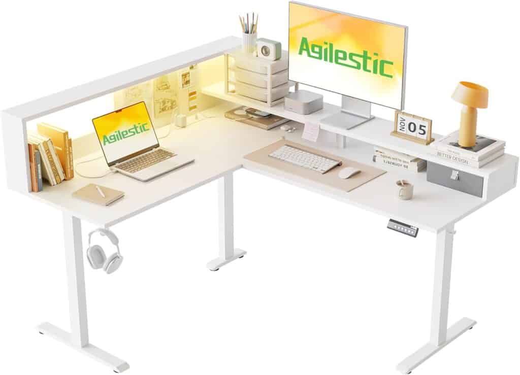 Agilestic L-Shaped Electric Standing Desk