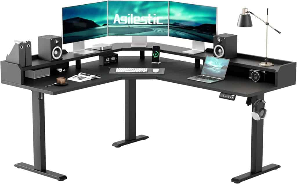 Agilestic L Shaped Standing Desk