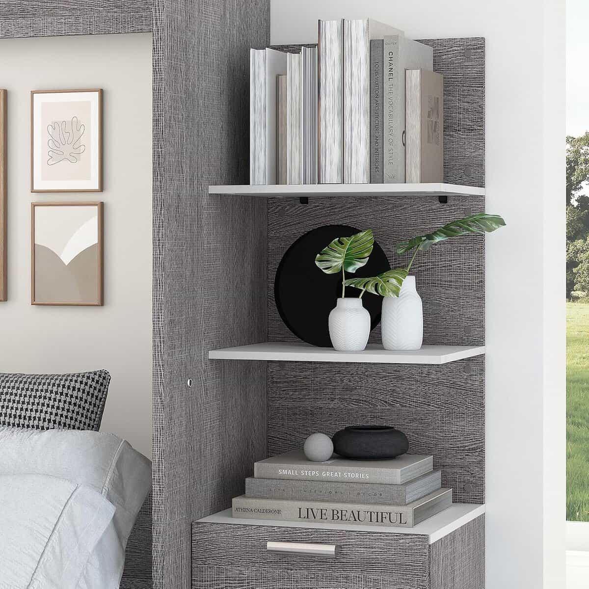 Bestar Cielo 20-Inch Floating Shelves