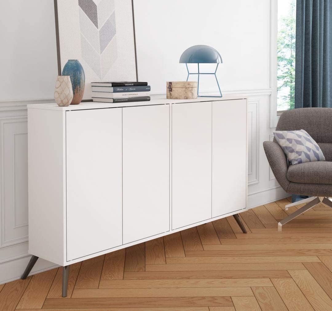 Bestar Krom 60W Narrow Storage Cabinet