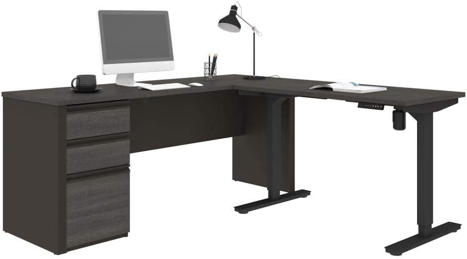 Bestar Prestige + L-Shaped Standing Desk