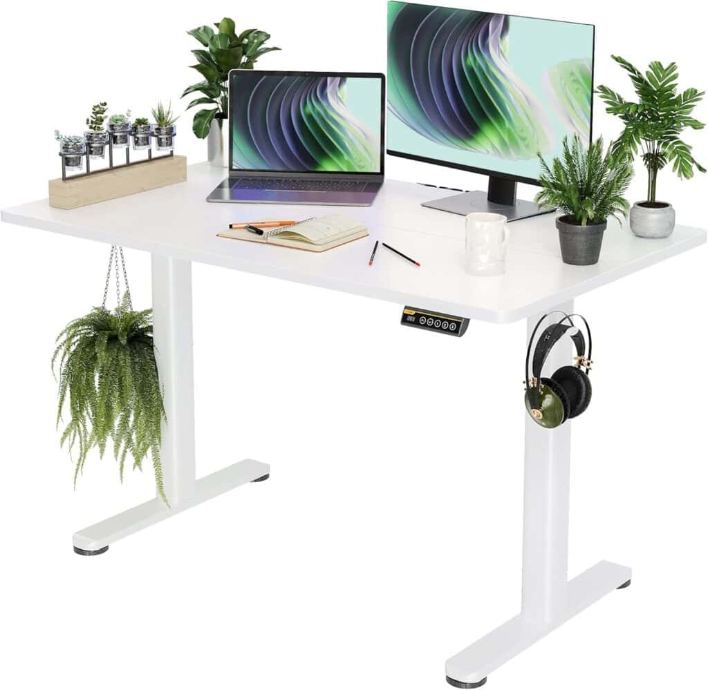 Claiks 48x24-Inch Electric Standing Desk