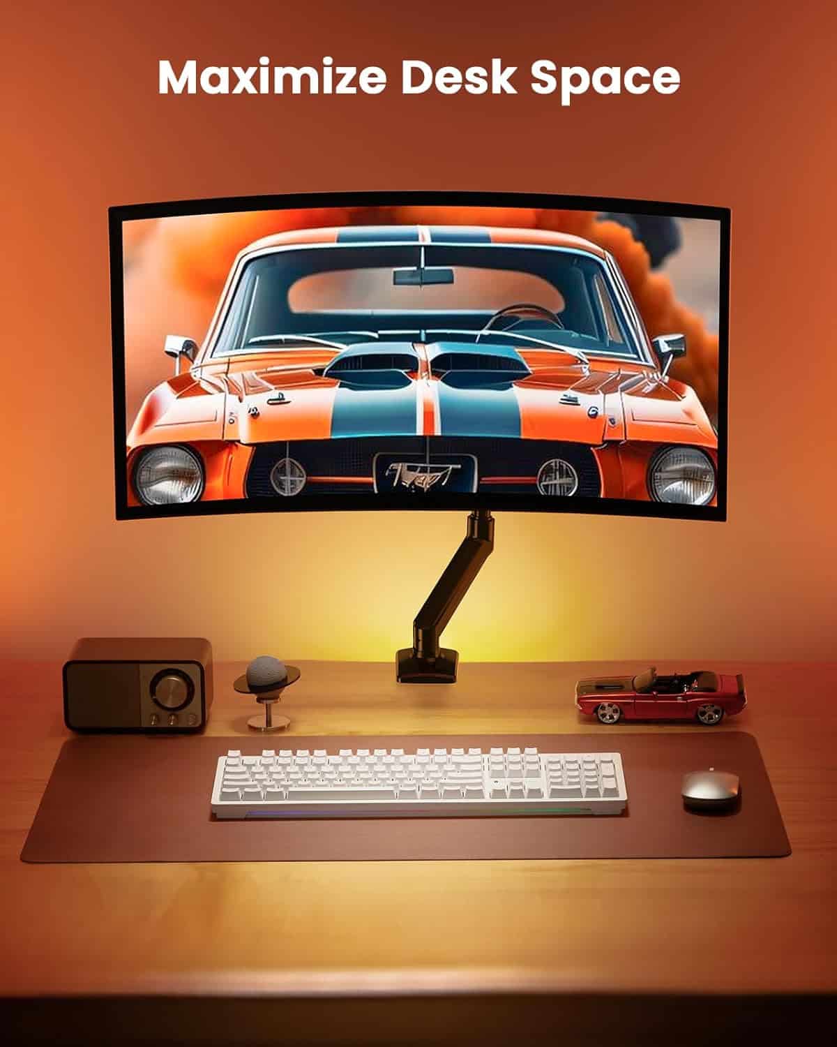 ErGear Adjustable Single Monitor Mount