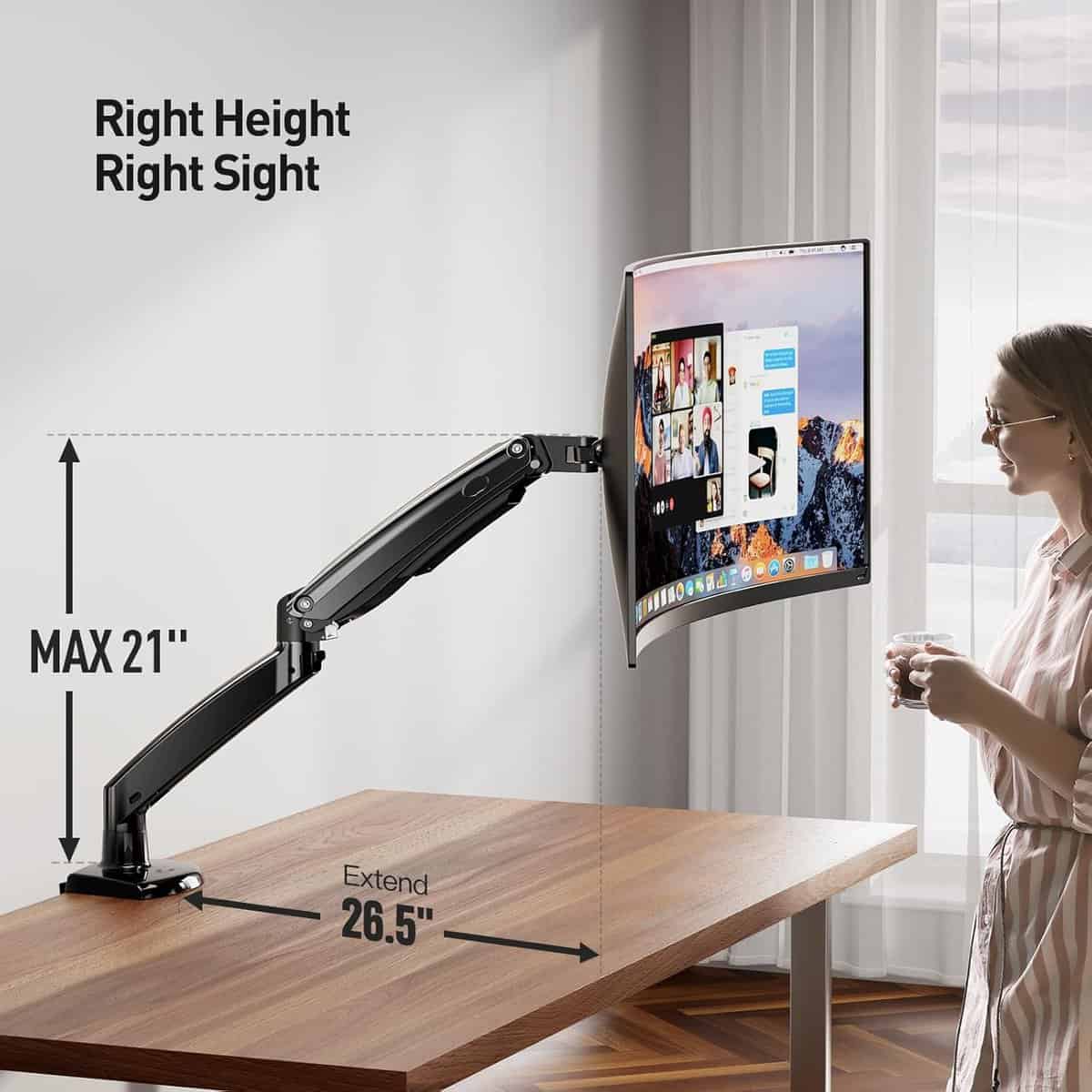 ErGear Single Monitor Arm Mount