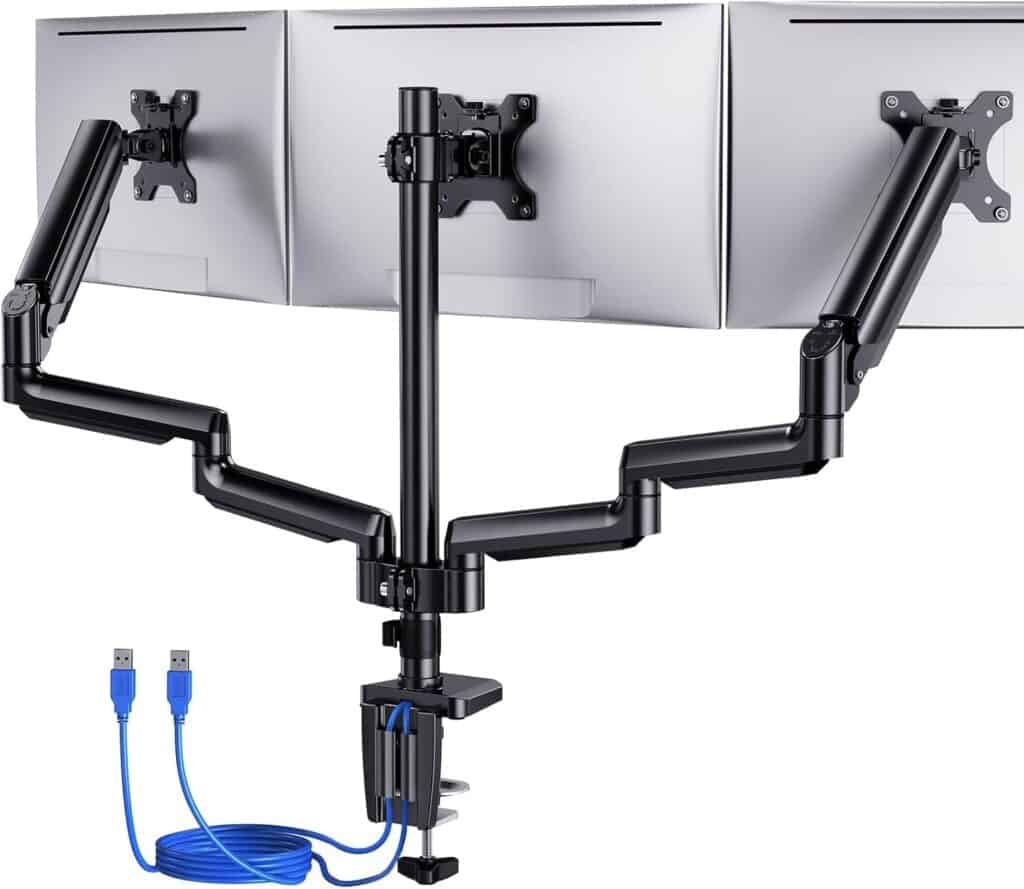 ErGear Triple Monitor Mount 13-27"