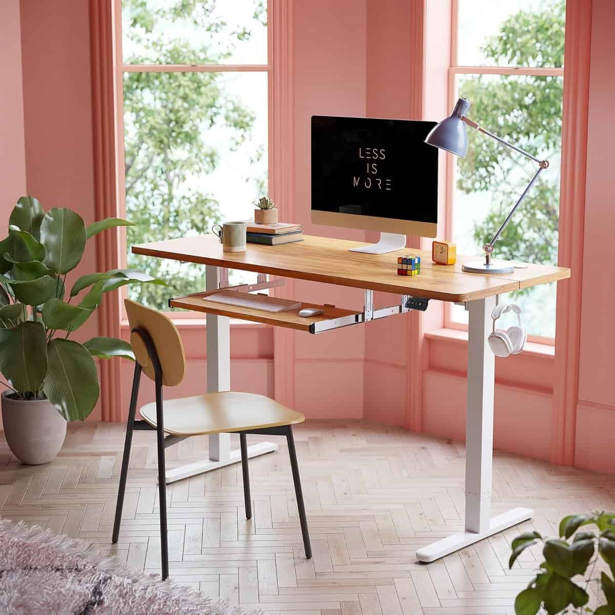 FEZIBO 63-Inch Electric Standing Desk