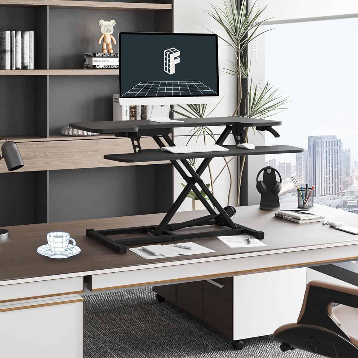 FLEXISPOT 35-Inch Standing Desk Converter