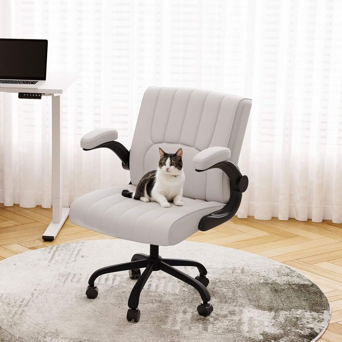 FLEXISPOT White Desk Chair 