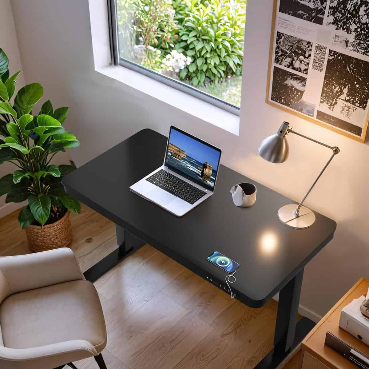 Furmax Electric Standing Desk – Black
