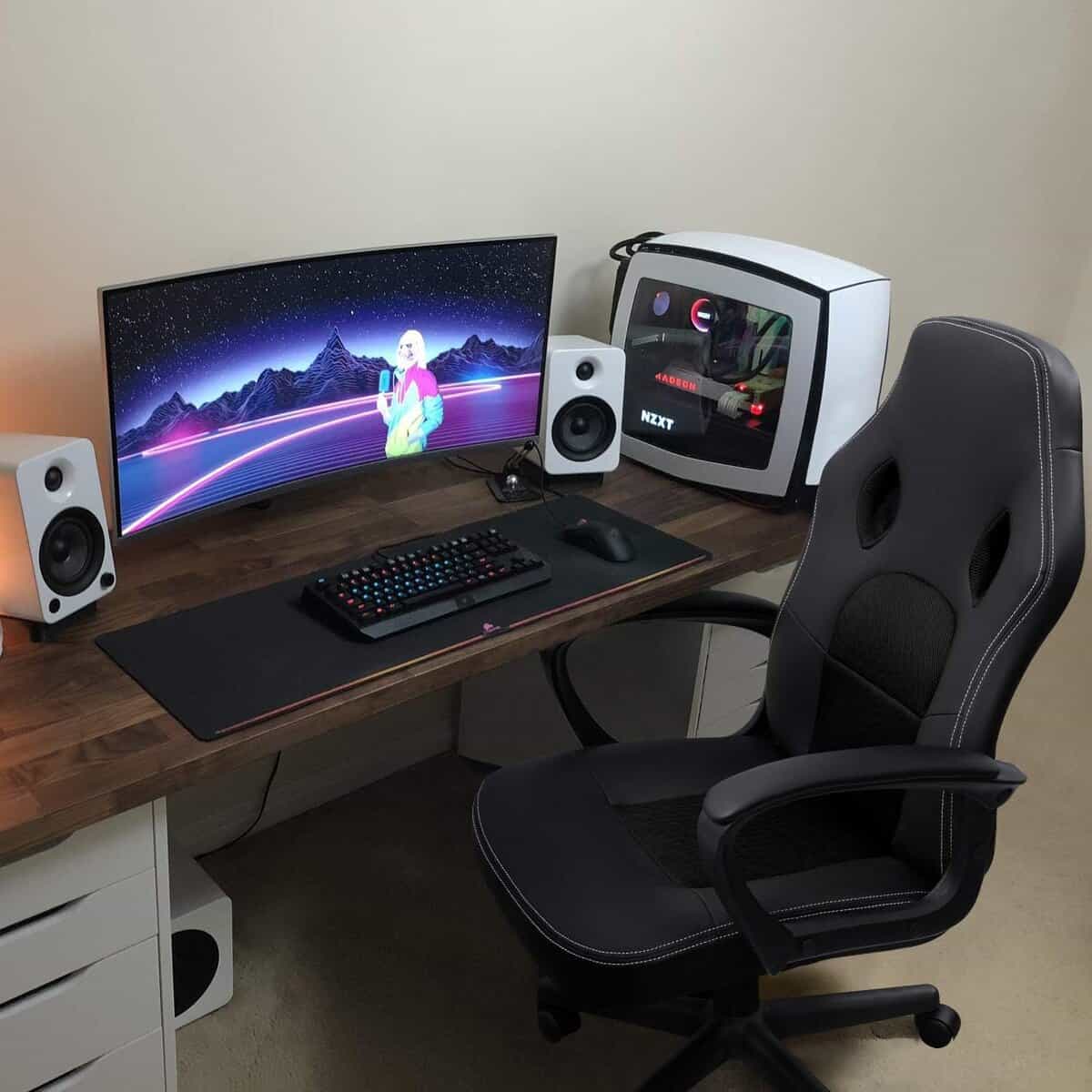 Furmax Gaming Office Chair with Lumbar Support