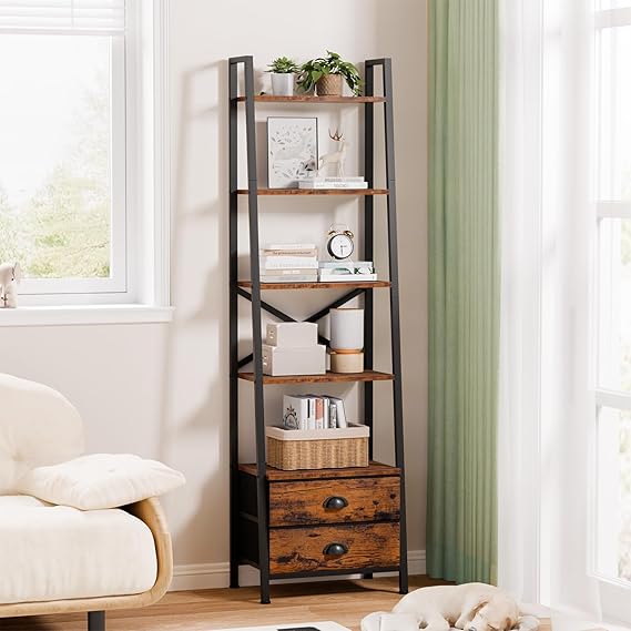 Furologee 5‑Tier Ladder Shelf