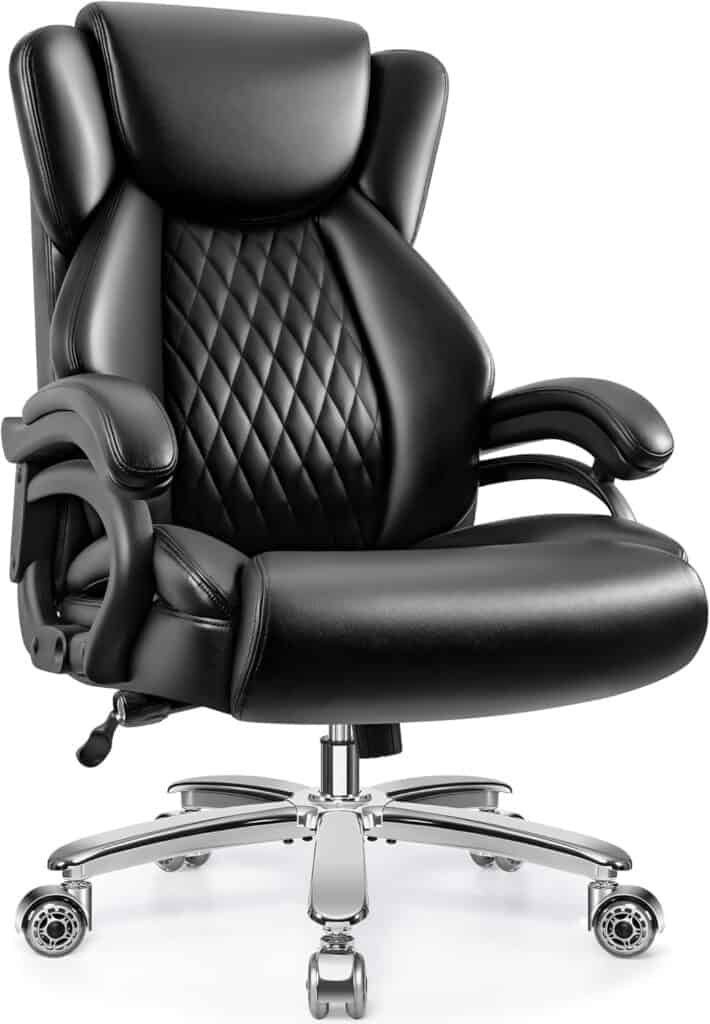 HeroSet 500LB Extra Wide Office Chair Black
