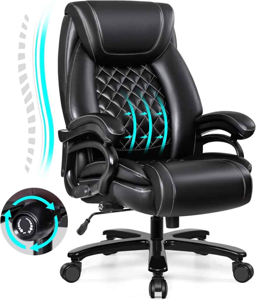 HeroSet Big and Tall 500 lb Office Chair