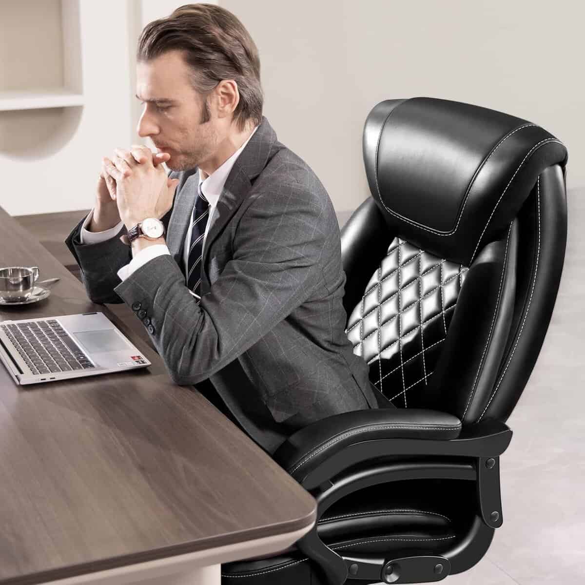 HeroSet Big and Tall 500 lb Office Chair