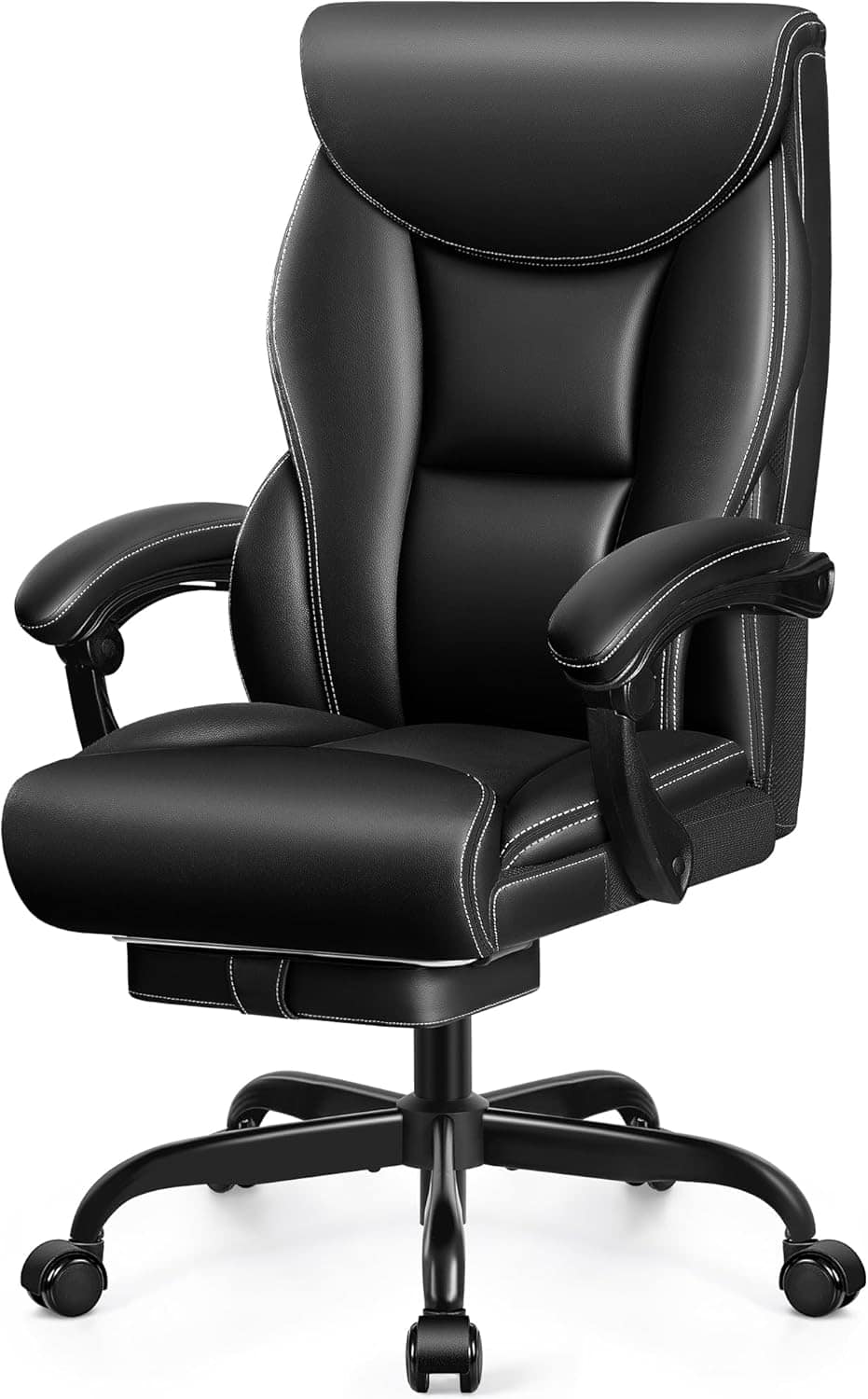 HeroSet Executive Big & Tall Office Chair - Black