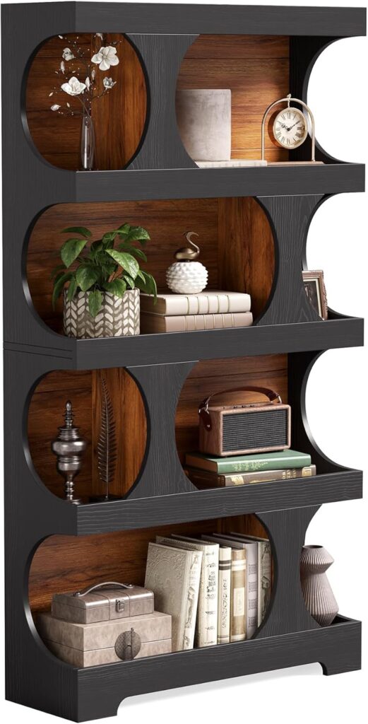 LITTLE TREE 4-Tier Large Bookshelf
