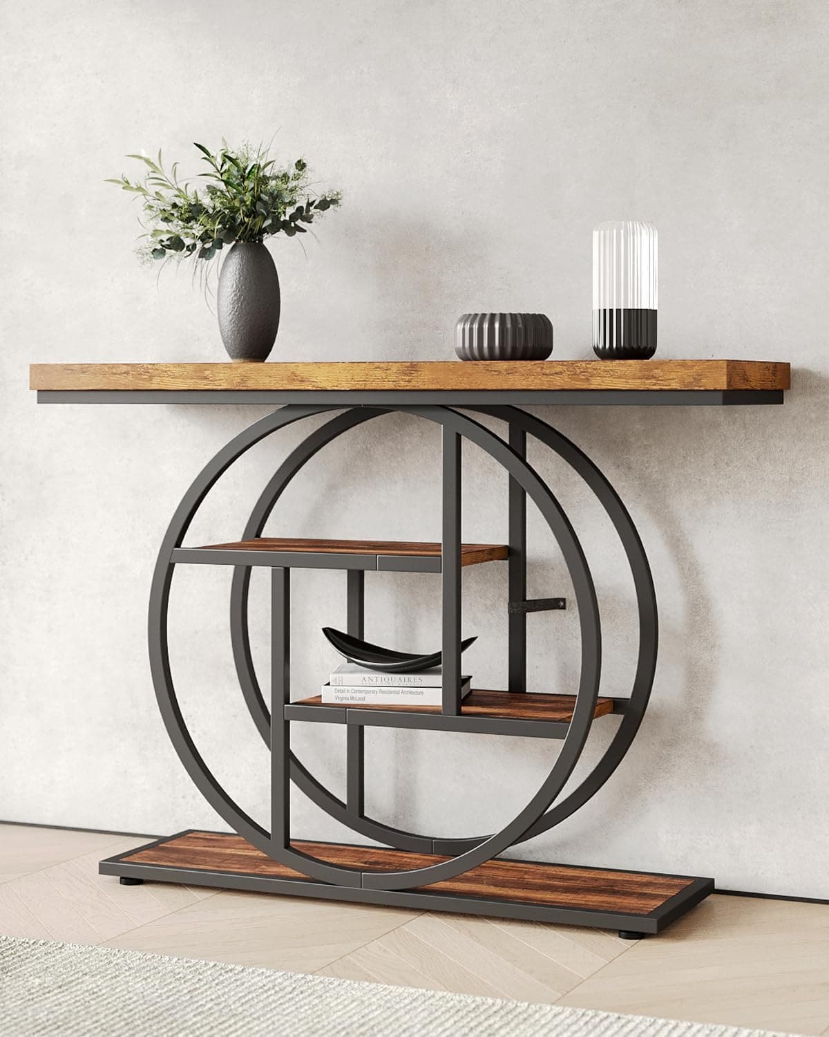 LITTLE TREE 41-Inch Industrial Console Table