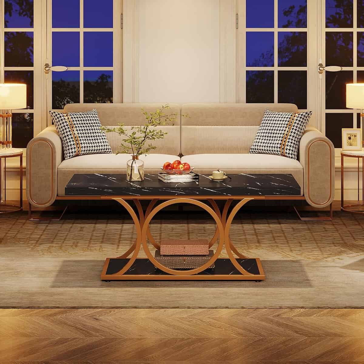 LITTLE TREE 47-Inch Rectangle Coffee Table