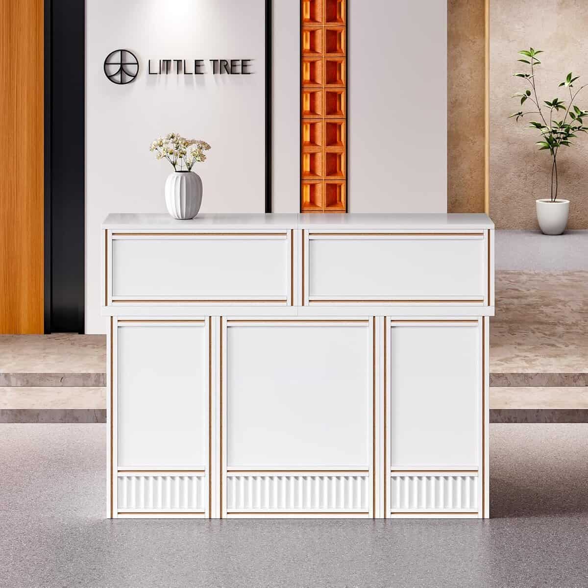 LITTLE TREE 57-Inch Reception Desk