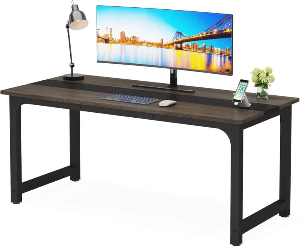 LITTLE TREE 63-Inch Executive Desk