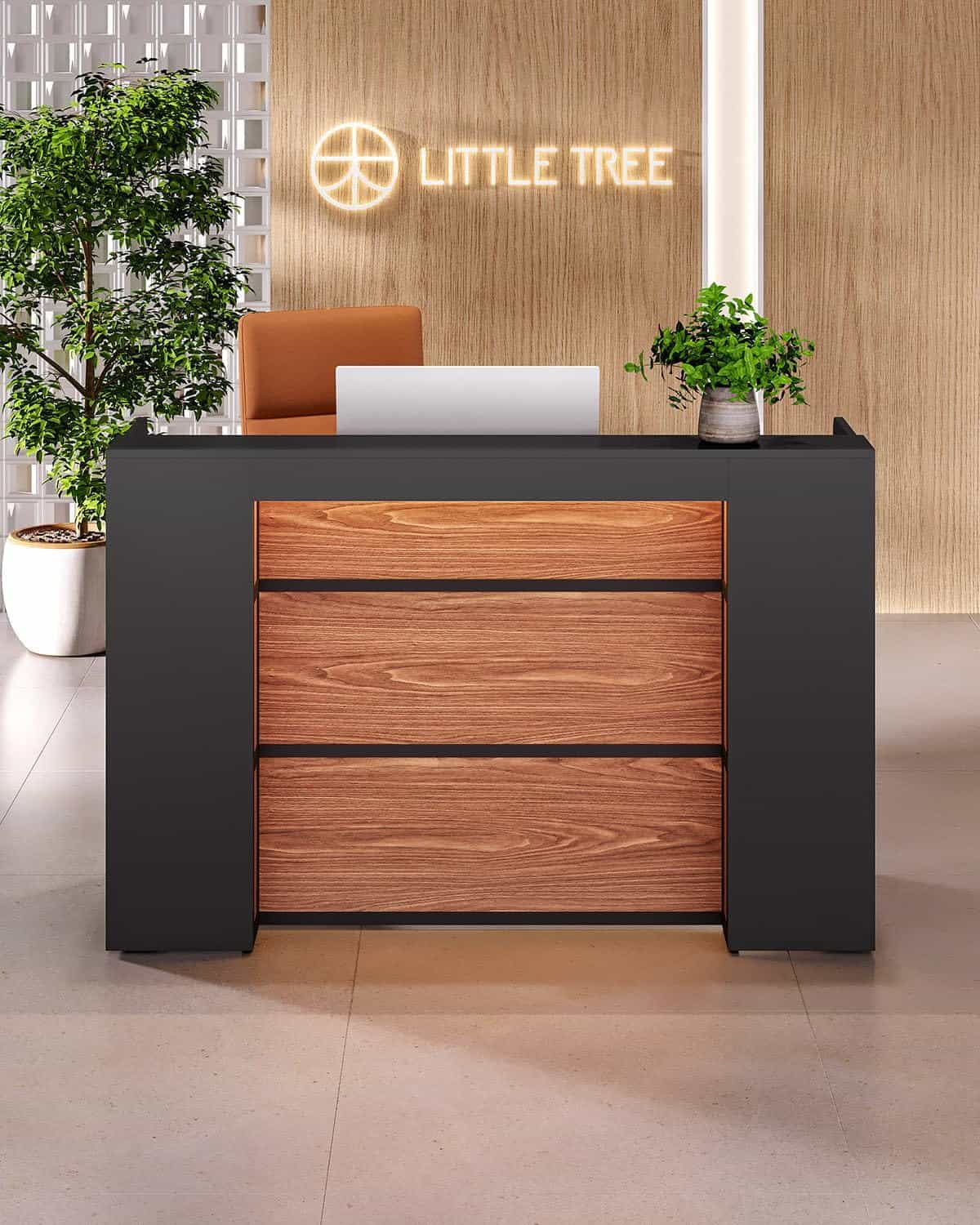 LITTLE TREE 63-Inch Reception Desk