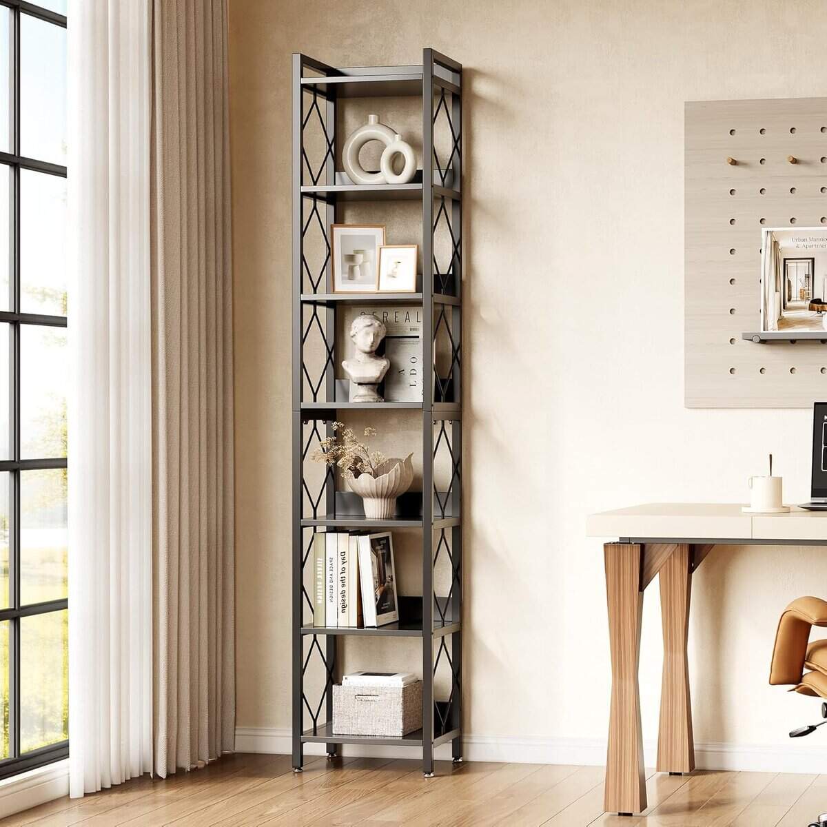 LITTLE TREE 7-Tier Tall Bookcase