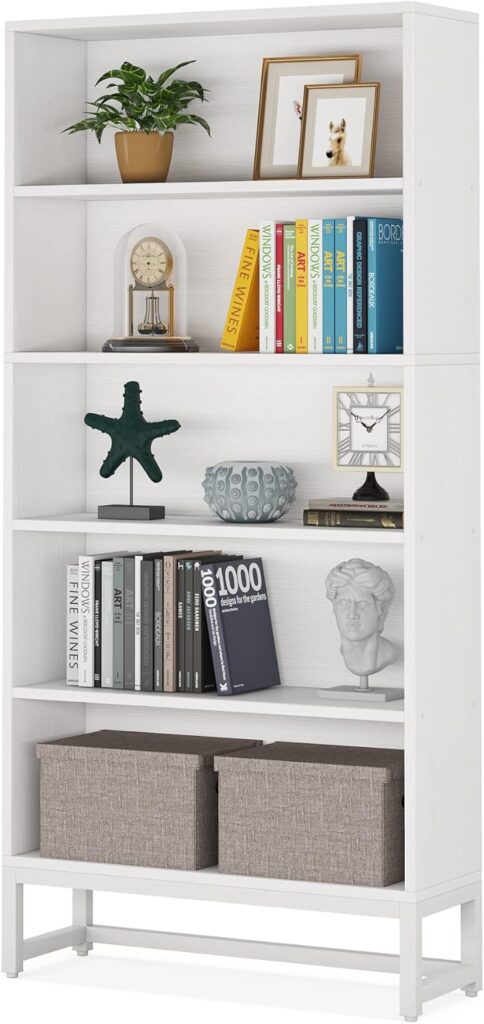 LITTLE TREE 70.8-Inch 5-Tier Tall Bookcase