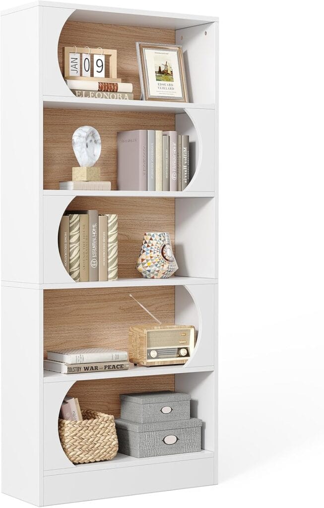 LITTLE TREE 70.8-Inch Modern Bookshelf