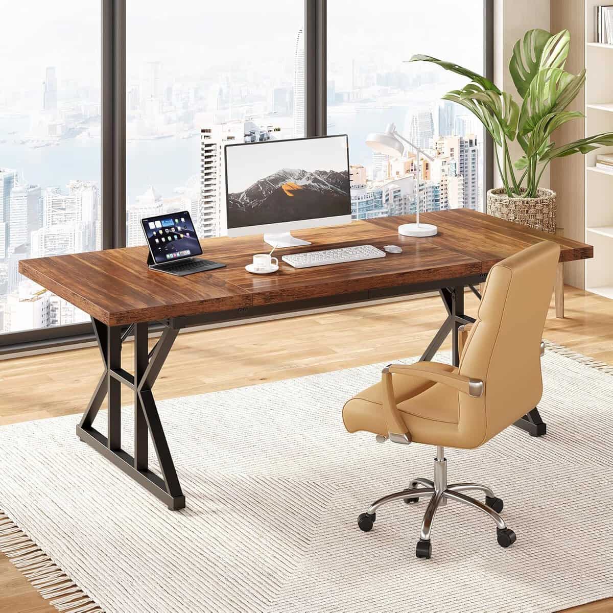 LITTLE TREE 70.8‑Inch Executive Black