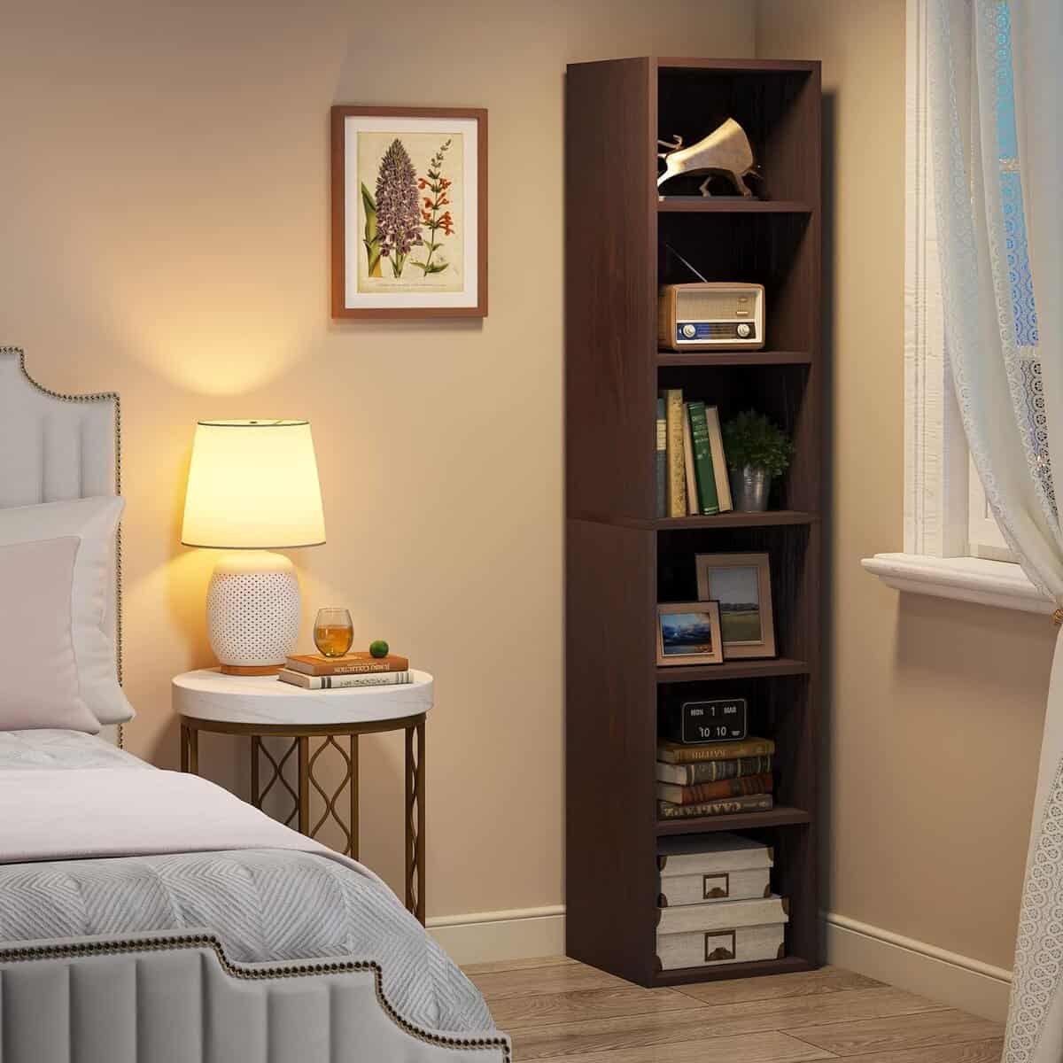 LITTLE TREE 70.9-Inch Bookcase Set of 2